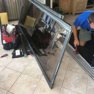 sliding glass door frame repair Upland